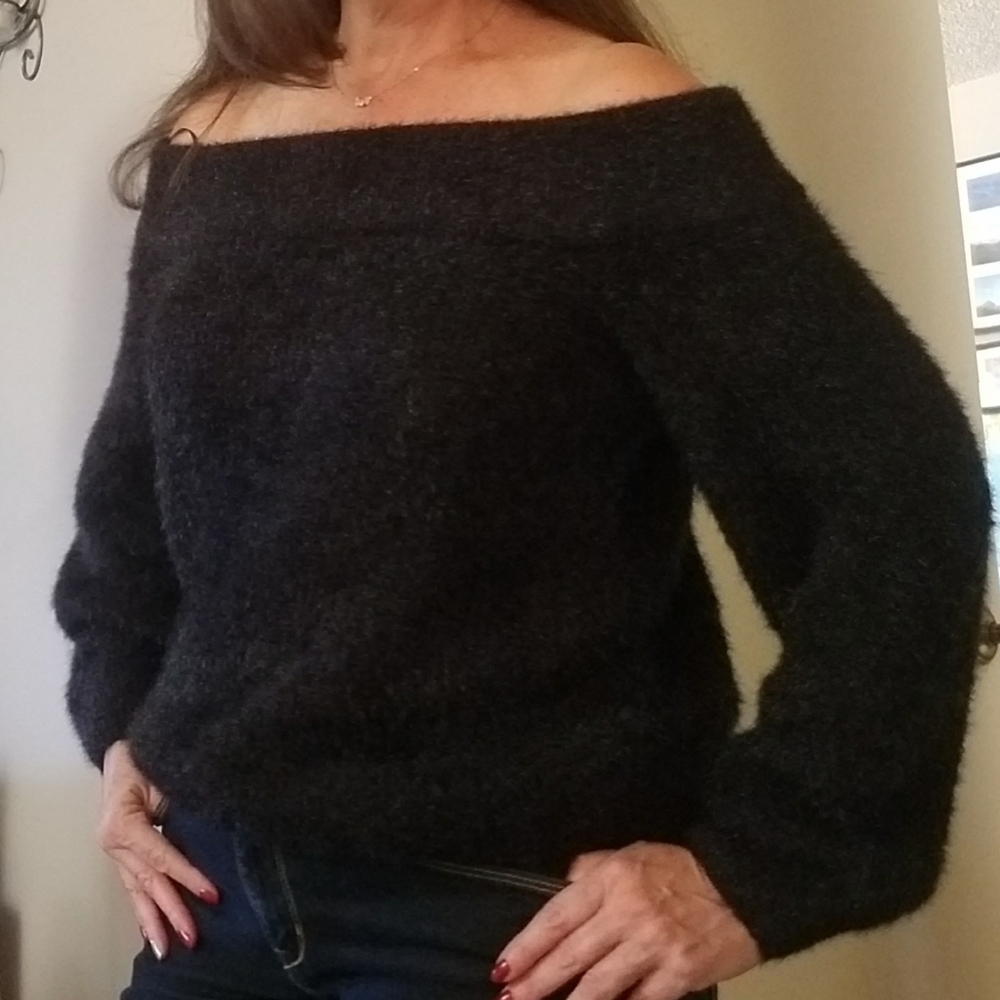 Fuzzy sweater